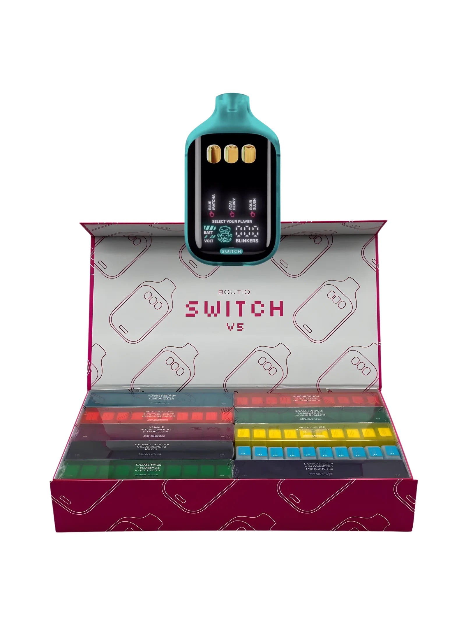 BoutiQ Switch v5 Triple Tank Vape